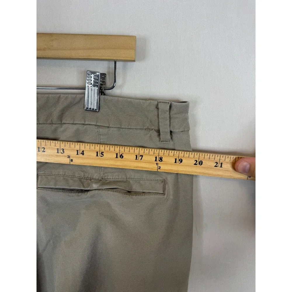 Lululemon Commission Pant Classic Tan Khaki Mens 38X30 Tapered Chino Trouser